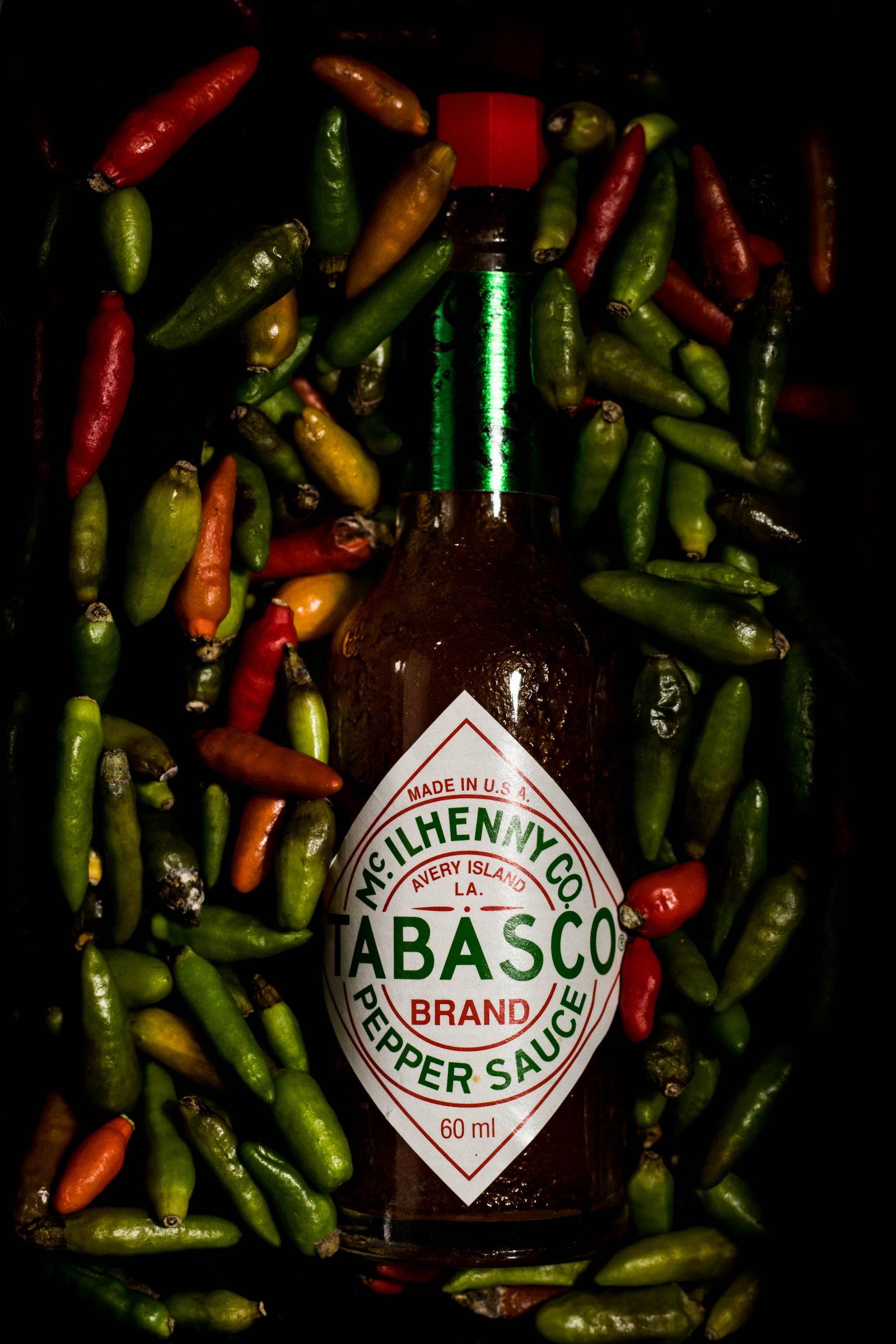 Detail of the bottle label